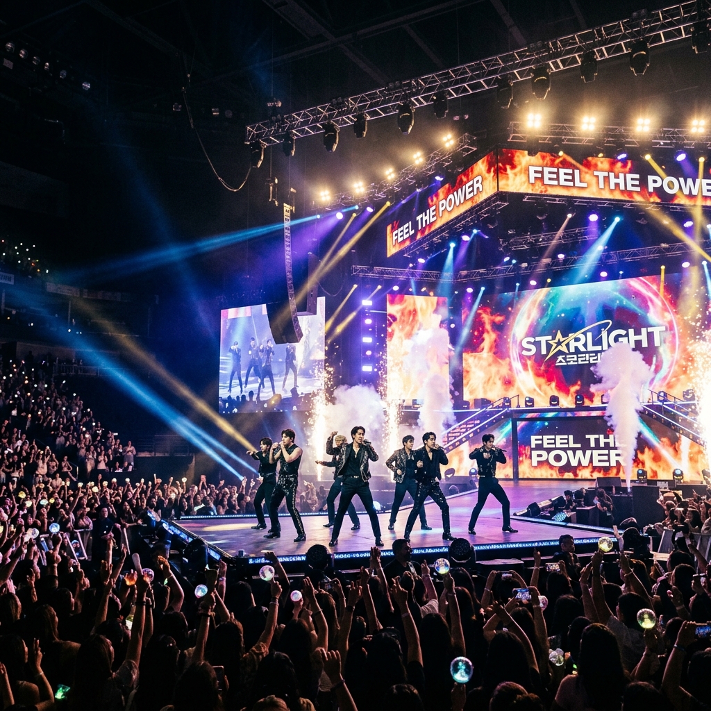 K-POP 글로벌 스타 상징