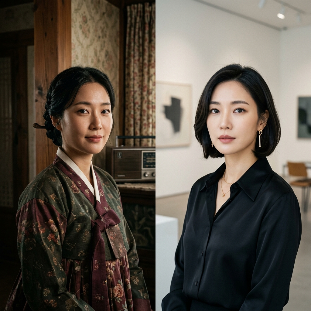 영자에서 서아로의 이미지 변화